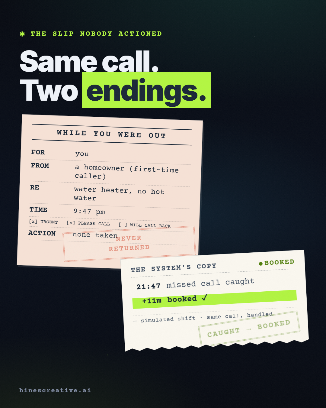 memo-same-call-two-endings